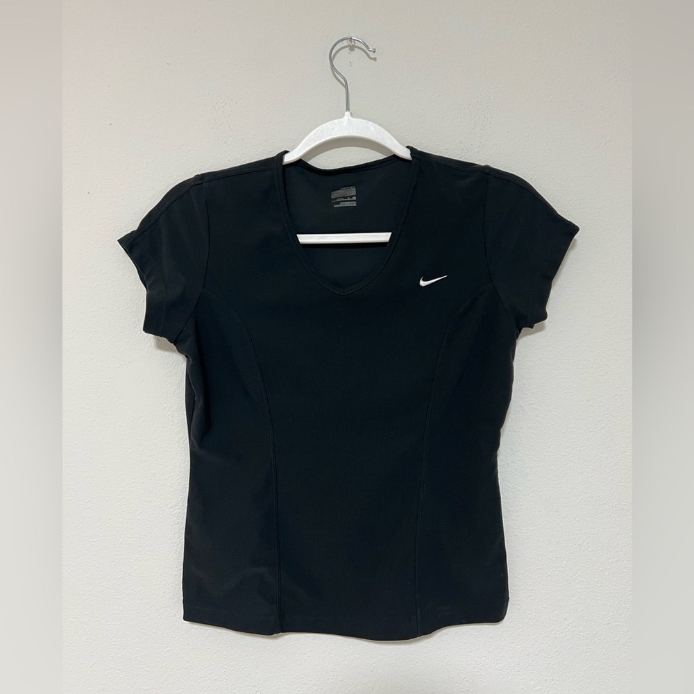Nike Dri-Fit Women's Black Short Sleeve Active Tee
